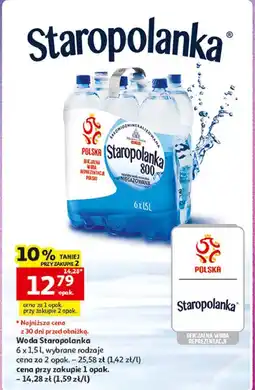 Auchan Woda Staropolanka oferta