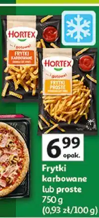 Auchan Frytki karbowane lub proste Hortex oferta