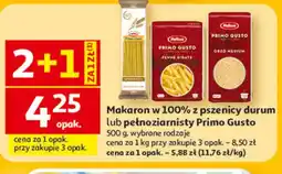 Auchan Makaron z pszenicy durum lub pełnoziarnisty Primo Gusto oferta