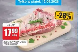 Bingo Żeberka wieprzowe paski ekstra oferta