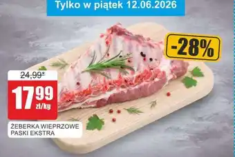 Żeberka wieprzowe paski ekstra