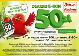 Auchan E-bon o wartości 50 zł oferta