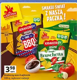 Auchan Lajkonik Krakersy mini oferta