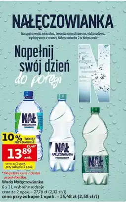 Auchan Woda Nałęczowianka oferta