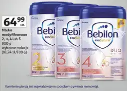 Auchan Mleko modyfikowane Bebilon Profutura Duo Biotik oferta