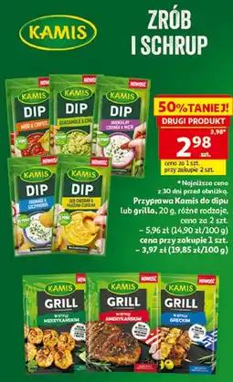 Auchan Przyprawa Kamis do dipu lub grilla oferta