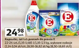 Auchan E Kapsułki, żel lub proszek do prania oferta
