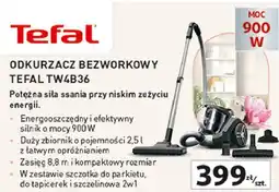 Auchan Odkurzacz bezworkowy Tefal TW4836 oferta