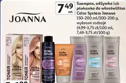 Auchan Joanna Szampon, odżywka lub płukanka do włosów Ultra Color System oferta