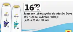 Auchan Szampon lub odżywka do włosów Dove oferta