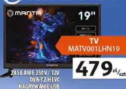Auchan Manta TV MATV001LHN19 19 oferta