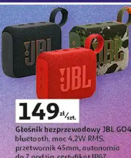 Auchan JBL GO4 Głośnik bezprzewodowy oferta