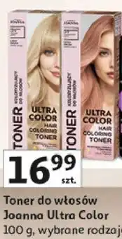 Auchan Joanna Toner do włosów Ultra Color oferta