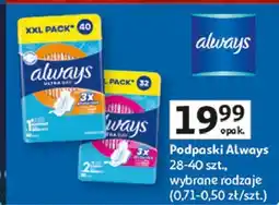 Auchan Always Podpaski oferta