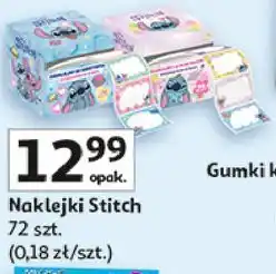 Auchan Naklejki Stitch, 72 szt oferta