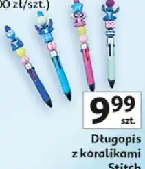 Auchan Długopis z koralikami Stitch oferta