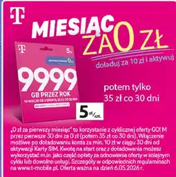 Auchan Karta startowa T-Mobile oferta