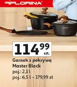 Auchan Garnek z pokrywą Master Black Florina oferta