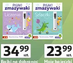 Auchan Książki dla dzieci Zielona Sowa (Pisaki zmazywaki / Bajeczki) oferta