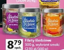 Auchan Filety śledziowe Ryby od Serca oferta