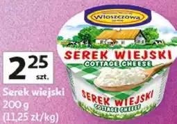 Auchan Włoszczowa Serek wiejski oferta