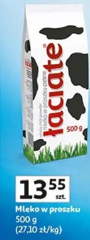 Auchan Mleko w proszku Łaciate oferta