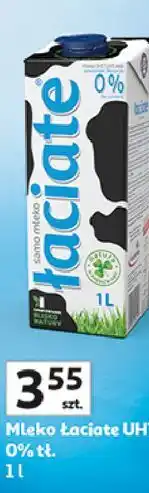 Auchan Mleko Łaciate UHT 0% tł oferta