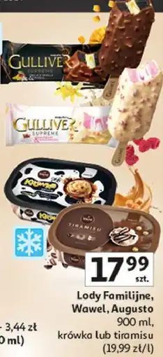 Auchan Lody Familijne, Wawel, Augusto oferta