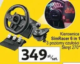 Auchan tracer Kierownica SimRacer 6 in 1 oferta