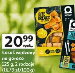 Auchan Łosoś wędzony na gorąco MOWI oferta
