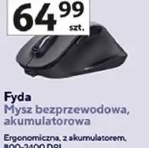 Auchan Trust Fyda Mysz bezprzewodowa, akumulatorowa oferta