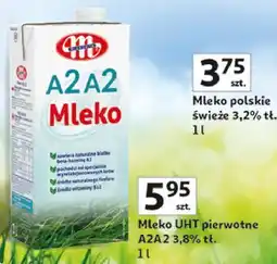 Auchan Mleko UHT pierwotne A2A2 3,8% tł oferta