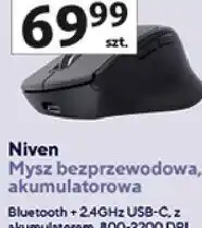 Auchan Trust Niven Mysz bezprzewodowa, akumulatorowa oferta