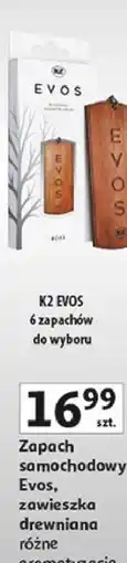 Auchan Zapach samochodowy Evos, zawieszka drewniana oferta