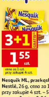 Auchan Nesquik ML przekąska czekoladowa oferta