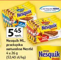 Auchan Nesquik ML przekąska naturalna oferta