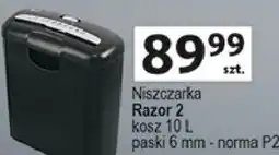 Auchan tracer Niszczarka Razor 2 oferta