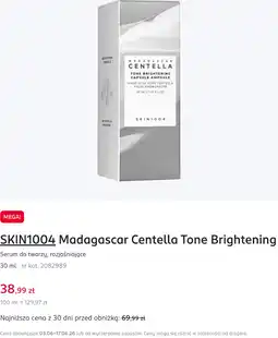 Rossmann SKIN1004 Madagascar Centella Tone Brightening Serum do twarzy, rozjaśniające oferta