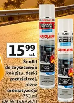 Auchan Środki do czyszczenia kokpitu, deski rozdzielczej, różne aromatyzacje oferta