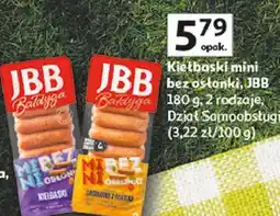 Auchan Kiełbaski mini bez osłonki, JBB oferta