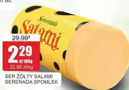 Bingo Serenada Spomlek Ser żółty salami oferta