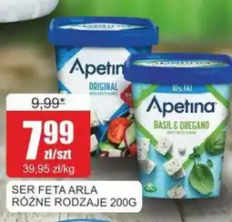 Bingo Arla Apetina Ser typu feta oferta