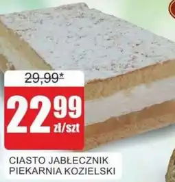 Bingo Piekarnia Kozielski Ciasto jabłecznik oferta