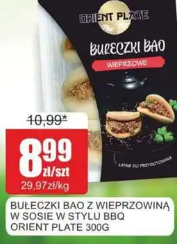 Bingo Orient Plate Bułeczki Bao z wieprzowiną w sosie w stylu bbq oferta