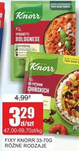 Bingo Knorr Fixy oferta
