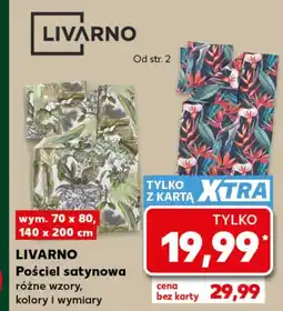 Kaufland Pościel Livarno oferta