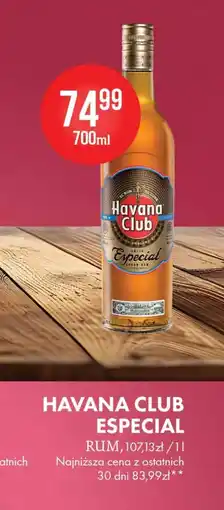 Al.Capone Rum Havana Club oferta