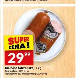Twój Market Kiełbasa tatrzańska Białecki Wędzarnia oferta