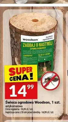 Twój Market Świeca ogrodowa Woodson antykomarowa oferta