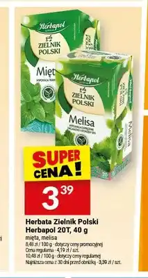 Twój Market Herbata ziołowa Herbapol Zielnik Polski mięta oferta